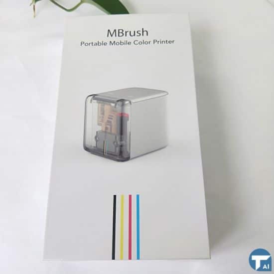 KONGTEN Brand Mini Tragbare Farb Drucker