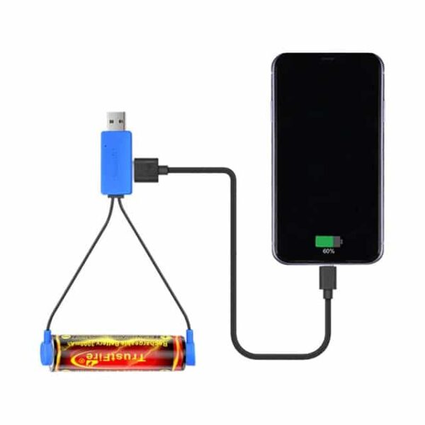 USB-Ladegerät für Li-Ion Batterien