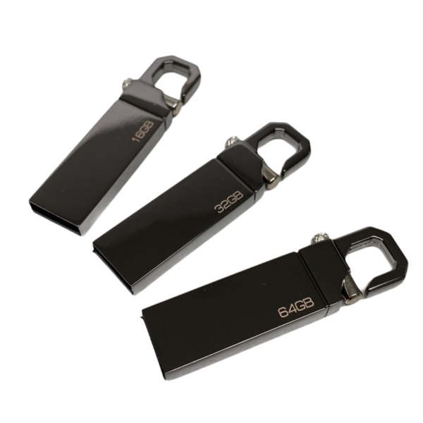USB-Stick Schlüsselanhänger (platin)