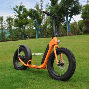 Funsport Fat-Scooter 500W 35-45 Kmh Geschwindigkeit Orange